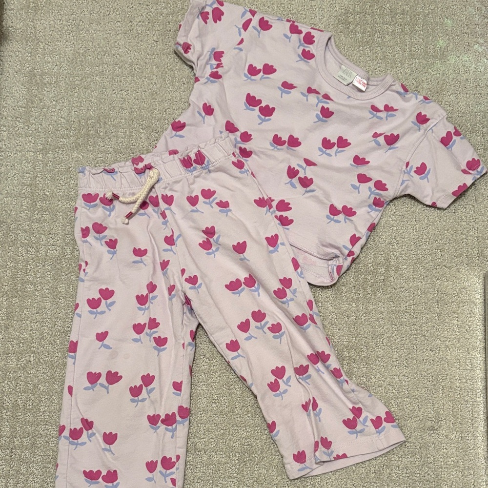 Zara Kids Tulip Set - Pink and Purple